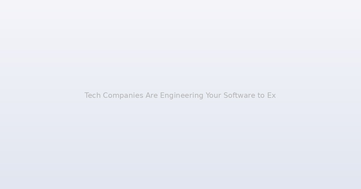 Tech Companies Are Engineering Your Software to Expire on Purpose