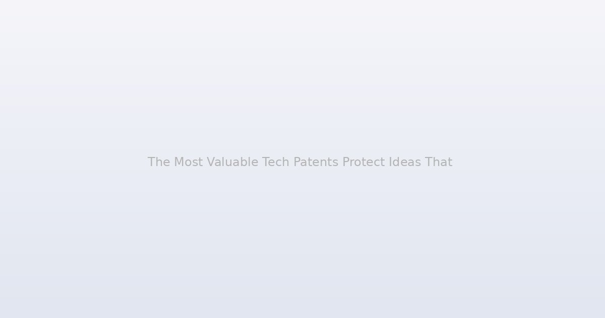 The Most Valuable Tech Patents Protect Ideas That Sound Completely Obvious
