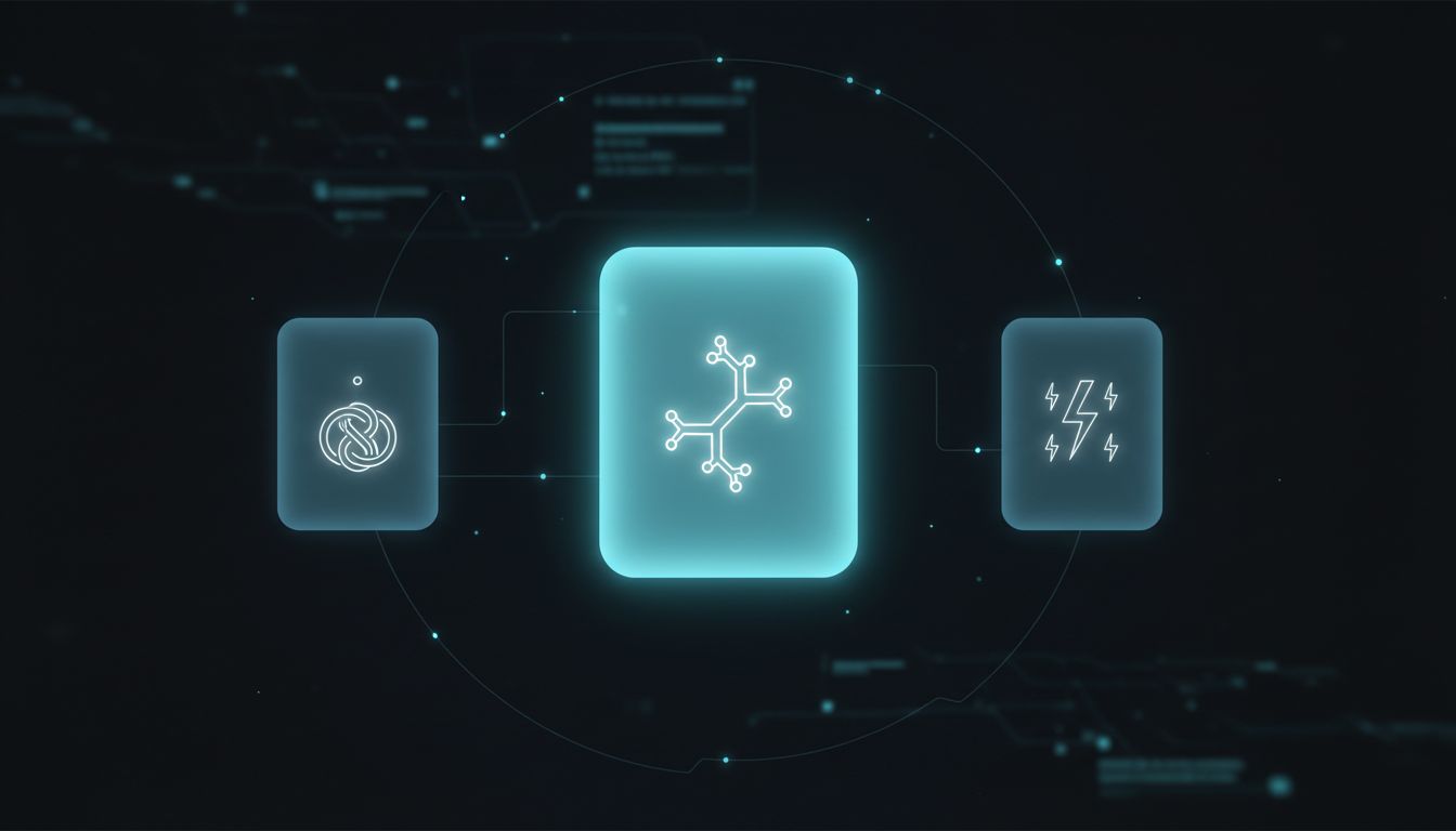 Diagrammatic illustration of multiple problems held in a mental processing queue, one active and two in background diffuse processing mode