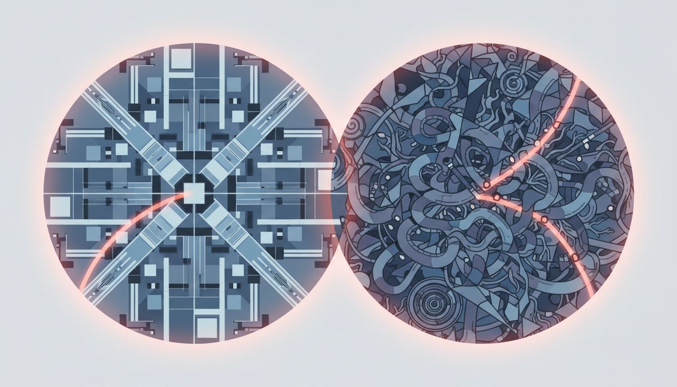 Diagram illustrating the gap between what test environments model and what production actually does