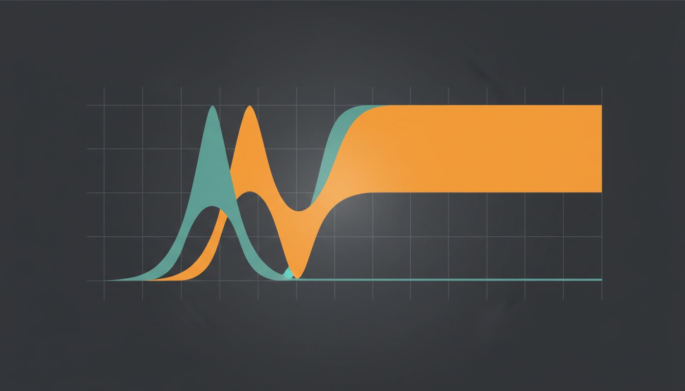 Diagram showing two adoption curves where the later entrant reaches a higher peak than the pioneer