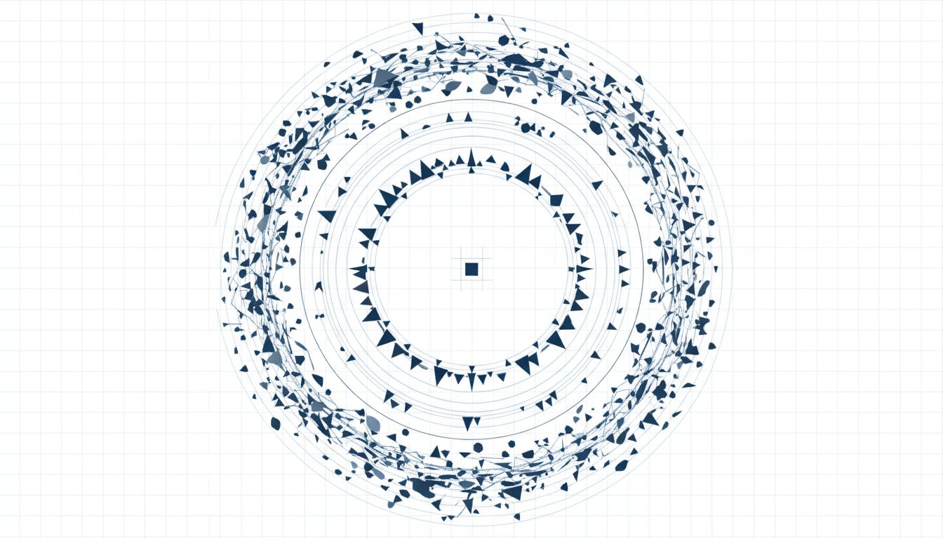 Diagram showing how behavioral patterns from an early hire ripple outward as a team grows