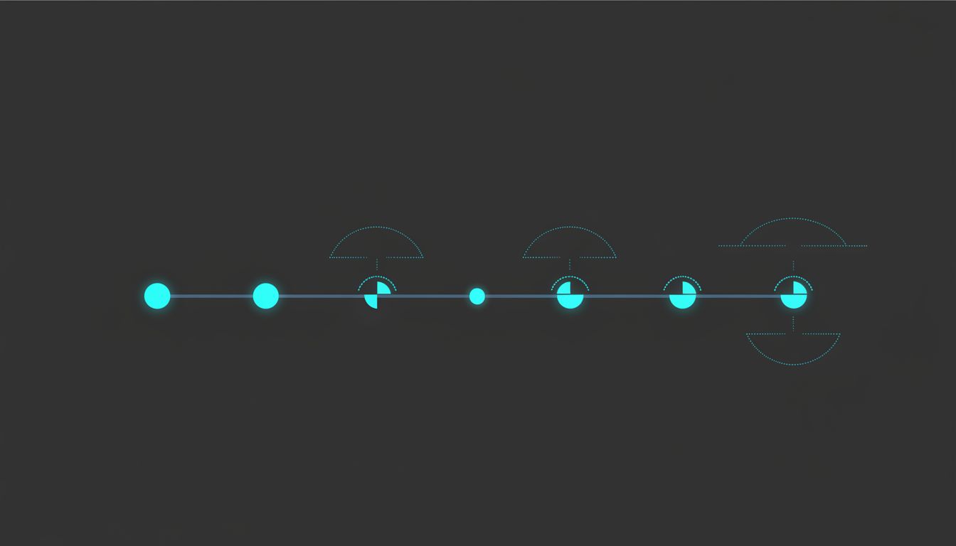Diagram showing the difference between completed and truly closed tasks, with residual attention threads illustrated above unclosed items