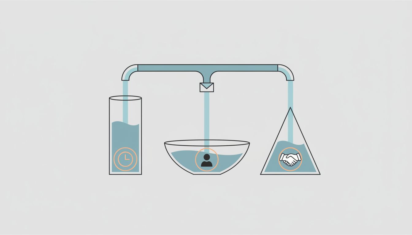 Diagram illustrating three distinct uses of Series B capital: time, talent, and credibility