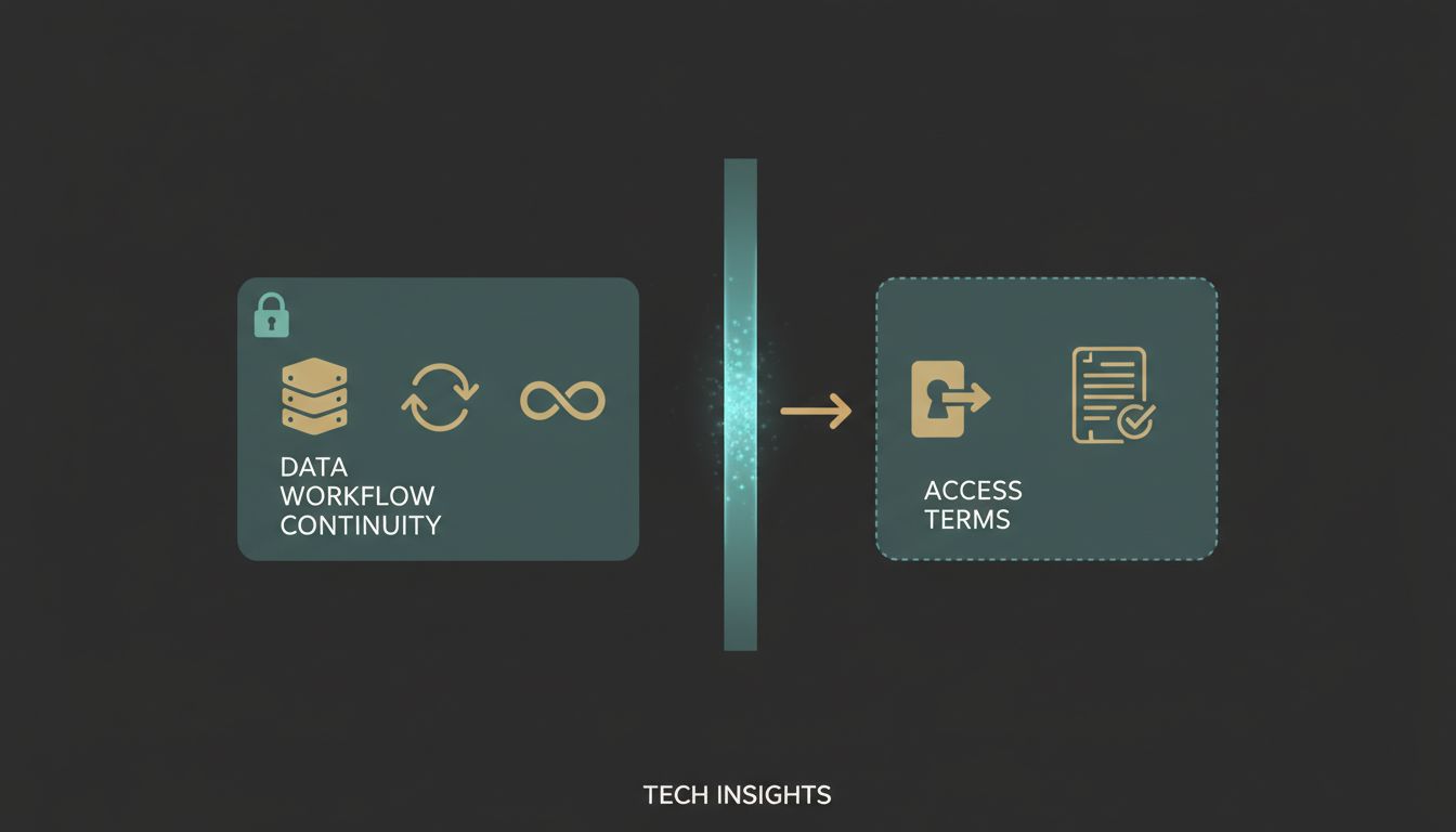 Diagram contrasting what software buyers believe they own versus what a revocable license actually grants them