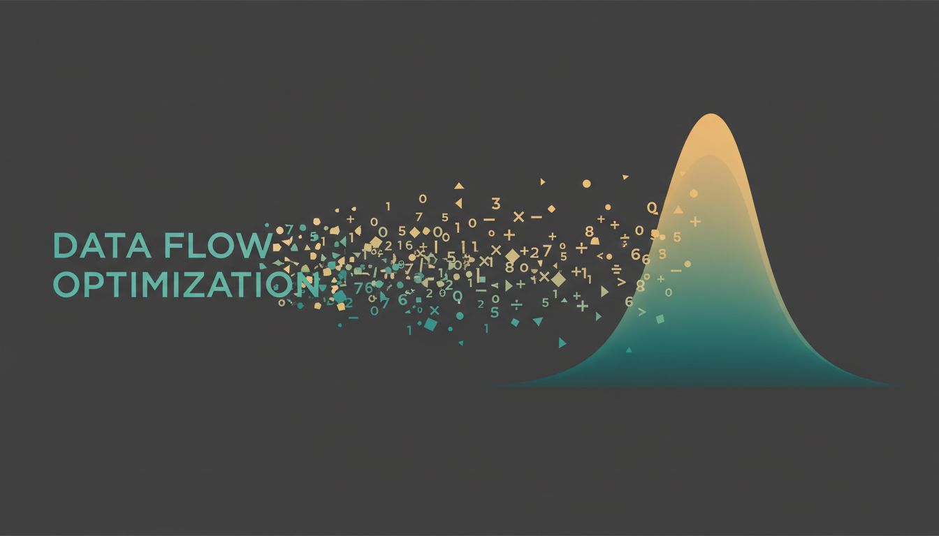 Text dissolving into tokens and reforming as a probability distribution