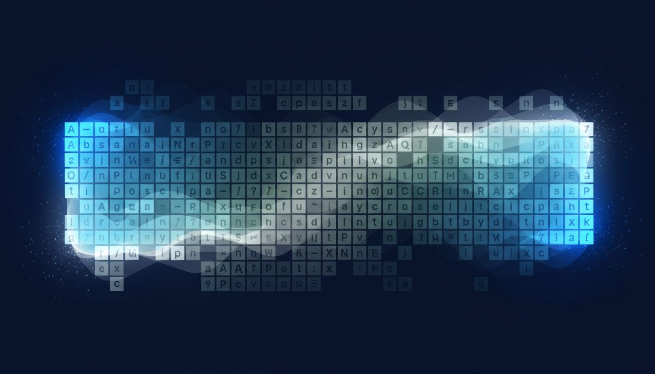 Conceptual heat map showing LLM attention concentrated at the beginning and end of a token sequence, with the middle fading out