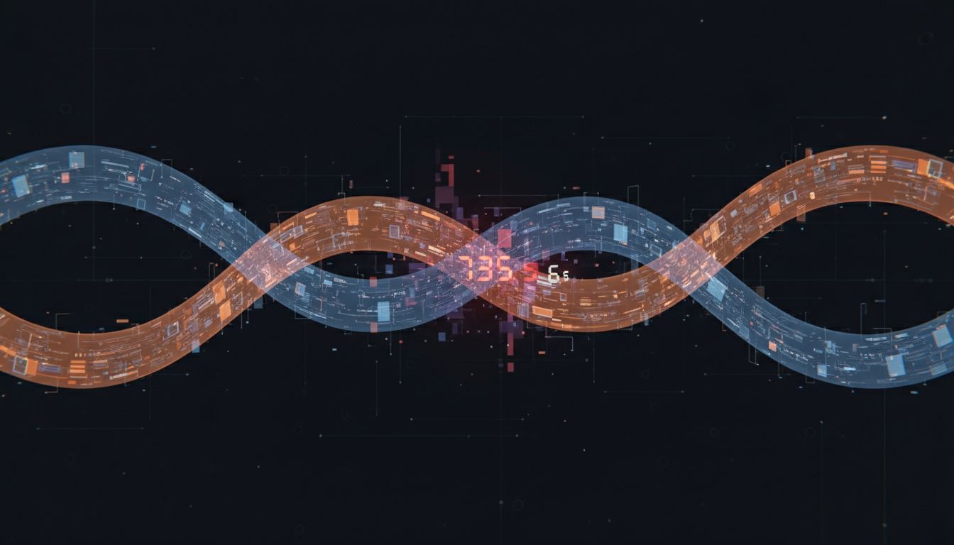 Two concurrent threads intersecting and producing subtly corrupted data