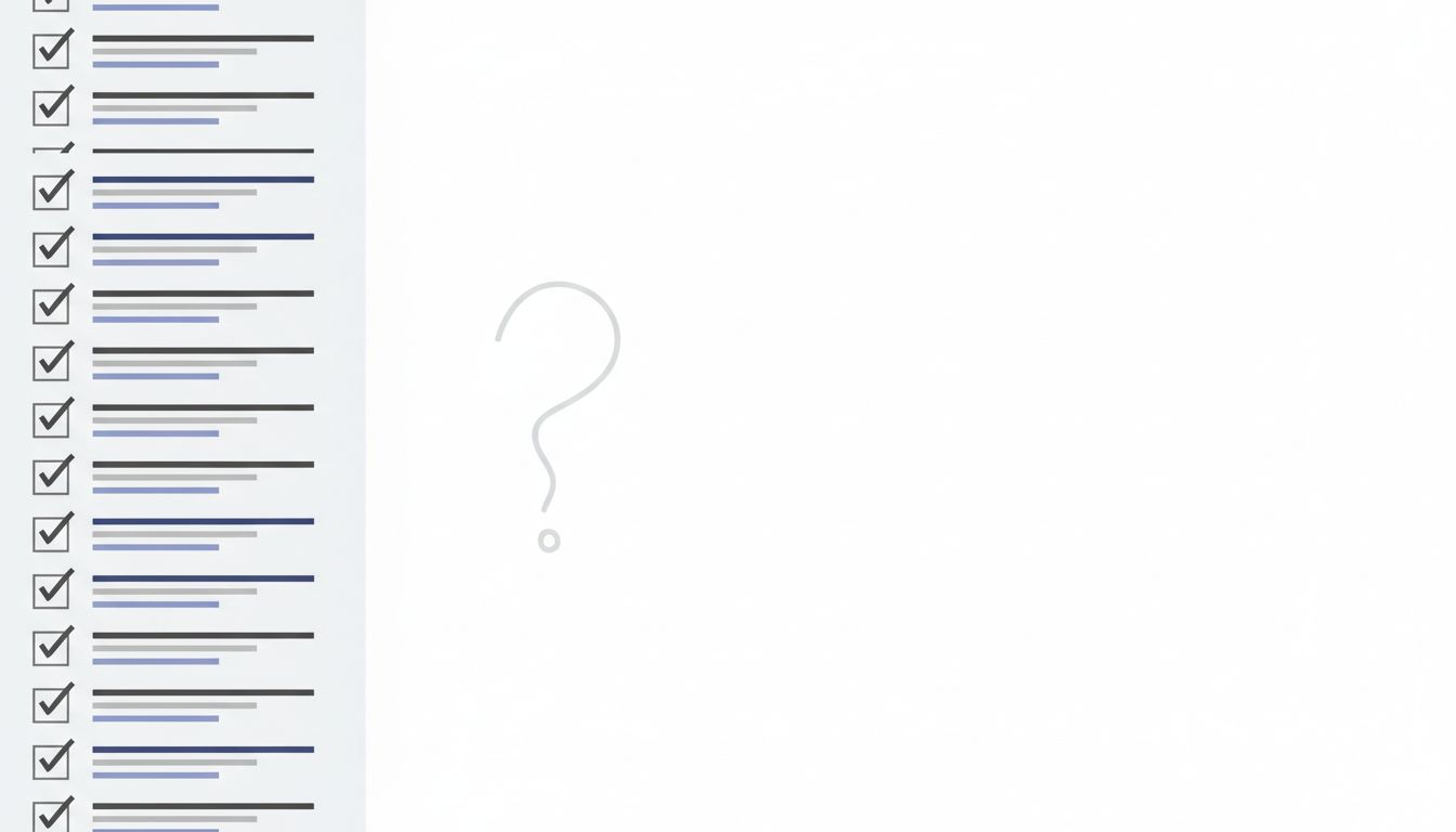 Illustration contrasting a structured task list with open, undefined thinking space